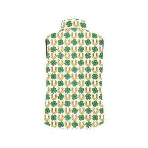 Horseshoes Pattern Print Design 04 Men's Padded Vest