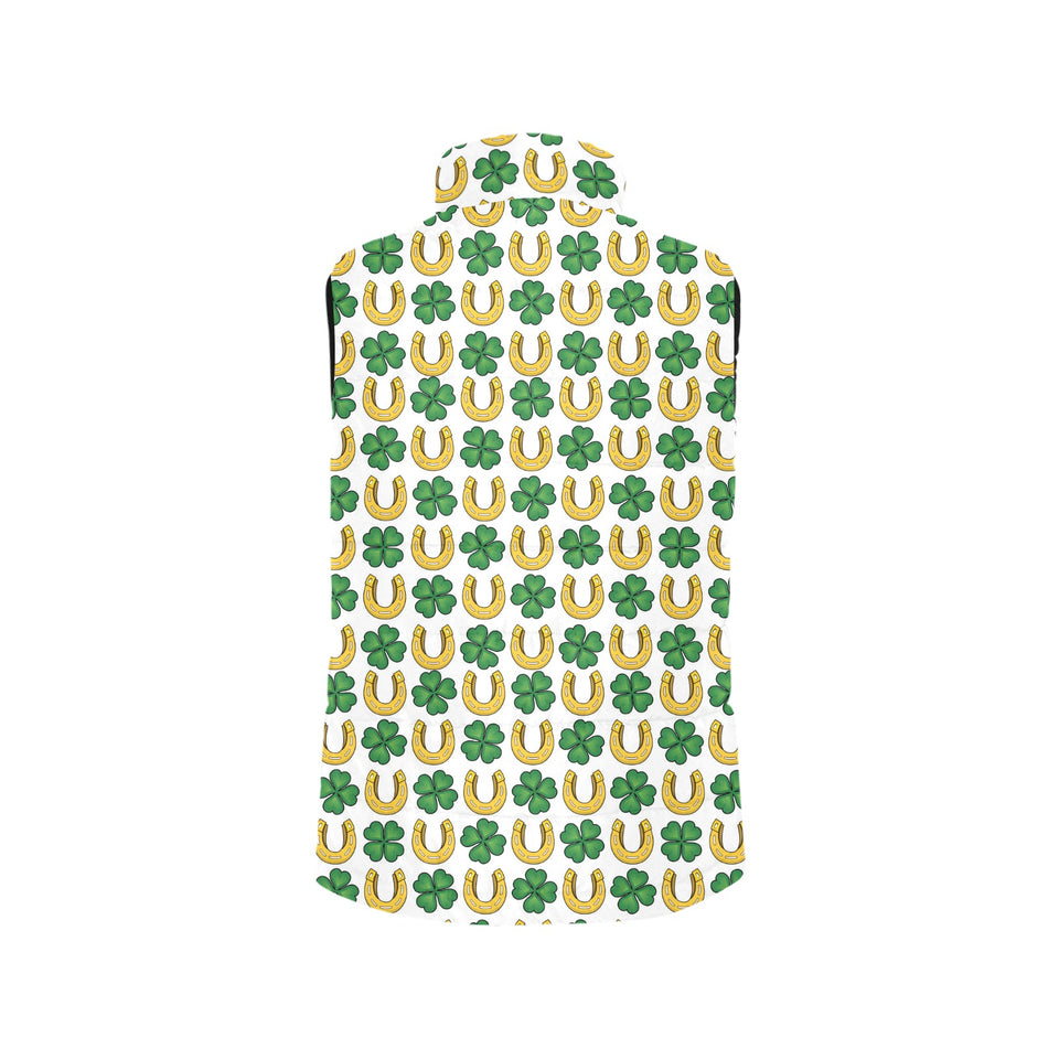 Horseshoes Pattern Print Design 04 Men's Padded Vest