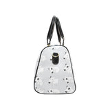 Bull Terrier Pattern Print Design 01 Travel Bag