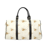 Bee honeycomb seamless design pattern Travel Bag