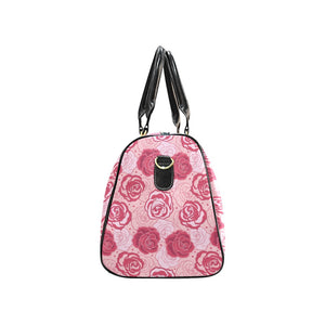 Rose Pattern Print Design 02 Travel Bag