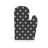 Piano Pattern Print Design 05 Heat Resistant Oven Mitts