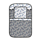 Pigeon Pattern Print Design 03 Car Seat Back Organizer