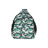 Pelican Pattern Print Design 03 All Over Print Chest Bag