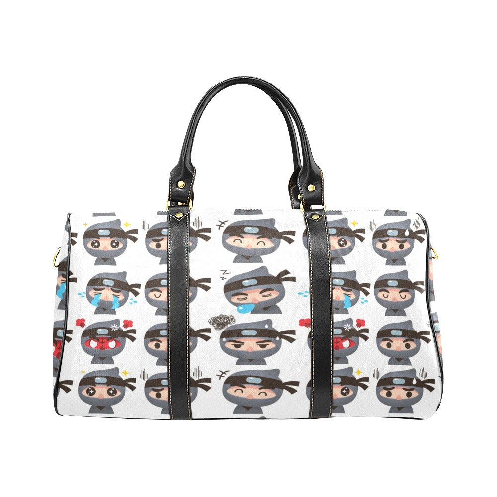Cute ninja design pattern Travel Bag