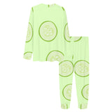 Cucumber pattern Women's All Over Print Pajama Set