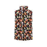 Goldfish Pattern Print Design 03 Men's Padded Vest