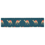 Camel pattern blue blackground Table Runner