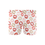 Lips Pattern Print Design 04 Men's Swimming Trunks