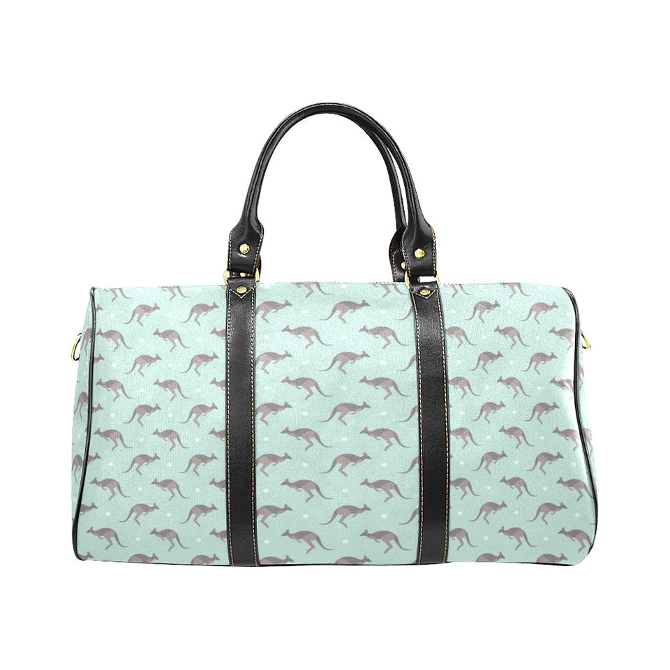 Kangaroo pattern background Travel Bag