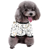 Anchors Rudders pattern All Over Print Pet Dog Round Neck Fuzzy Shirt