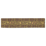 Egypt Hieroglyphics Pattern Print Design 03 Table Runner