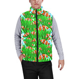 Clown Fish Pattern Print Design 01 Men's Padded Vest