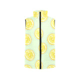 slice of lemon pattern Women's Padded Vest
