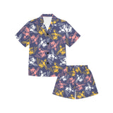 Koi Fish Carp Fish pattern Kids' Boys' Girls' V-Neck Short Pajama Set