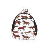 Horses running pattern background All Over Print Chest Bag