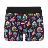 Colorful mushroom pattern Men's All Over Print Boxer Briefs Men's Underwear