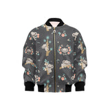 Cute koala pattern Kids' Boys' Girls' Bomber Jacket