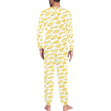 Potato Chips Pattern Print Design 02 Men's All Over Print Pajama