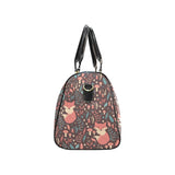 fox leaves mushroom pattern Travel Bag