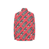 Camera Pattern Print Design 05 Women's Long Sleeve Polo Shirt