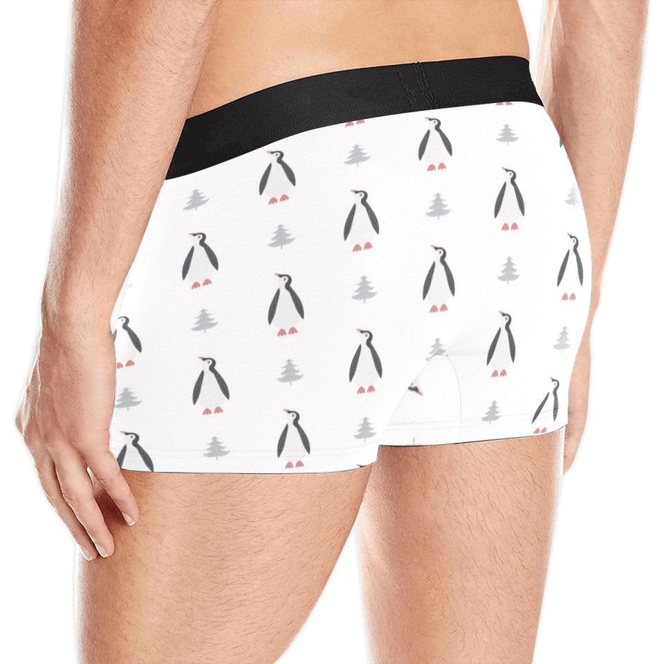 Penguin pattern Men's All Over Print Boxer Briefs Men's Underwear