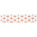 Sausage Pattern Print Design 05 Table Runner