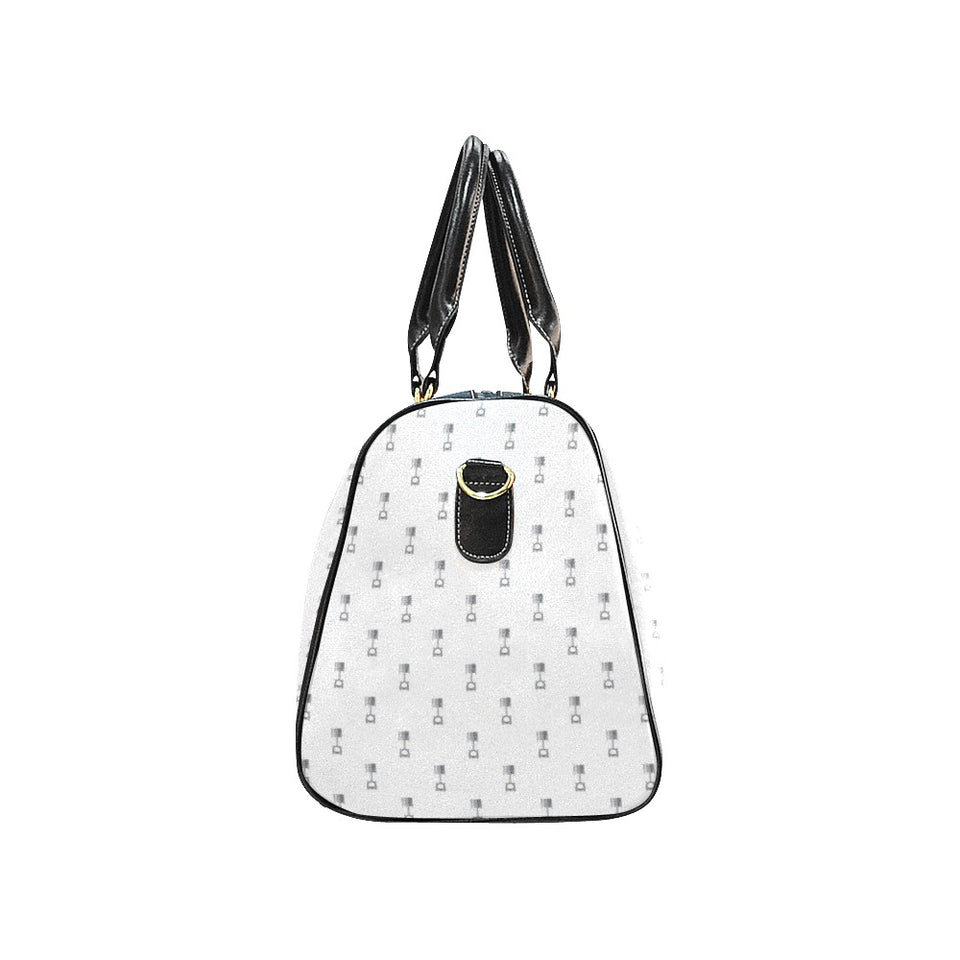 Engine Piston Background Pattern Print Design 01 Travel Bag
