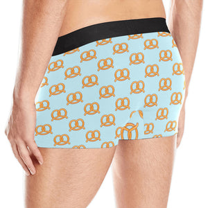 Pretzels Pattern Print Design 03 Men's All Over Print Boxer Briefs Men's Underwear