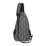 Engine Piston Black Background Pattern Design 02 All Over Print Chest Bag