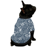 Coral Reef Pattern Print Design 05 All Over Print Pet Dog Round Neck Fuzzy Shirt