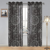 Pizza pattern Gauze Curtain