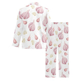 Garlic pattern Men's Long Pajama Set