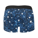 Night sky star pattern Men's All Over Print Boxer Briefs Men's Underwear