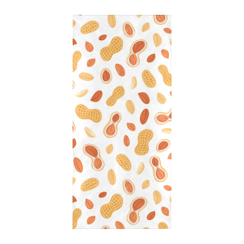 peanuts pattern Beach Towel