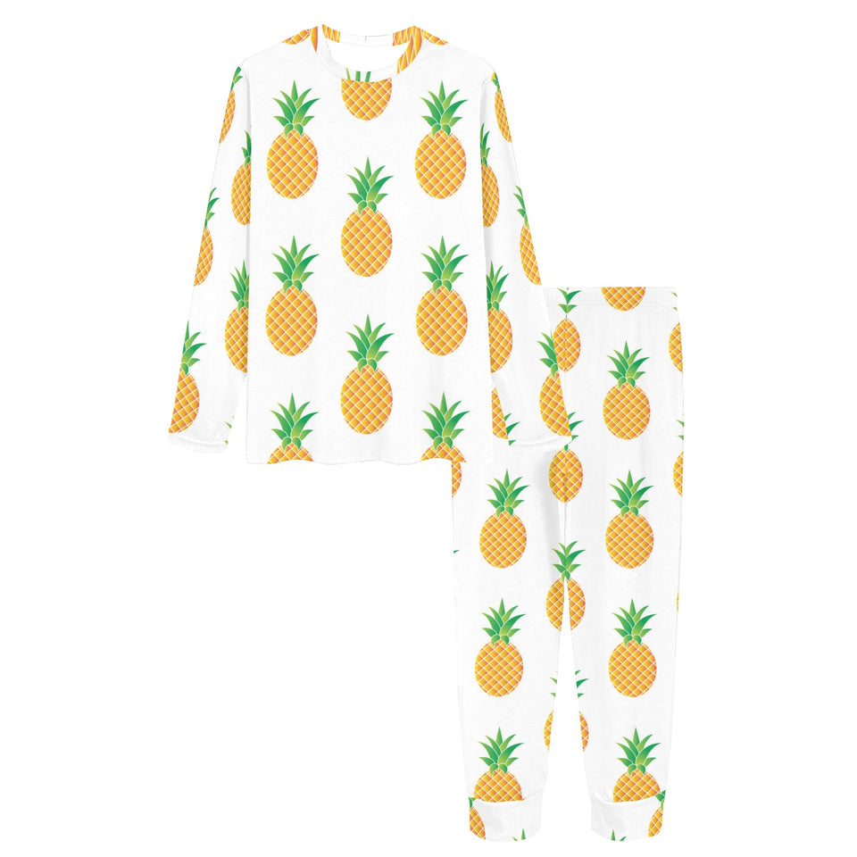 Pineapples pattern Women's All Over Print Pajama Set