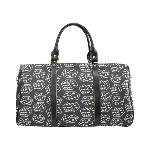 Dice Pattern Print Design 01 Travel Bag