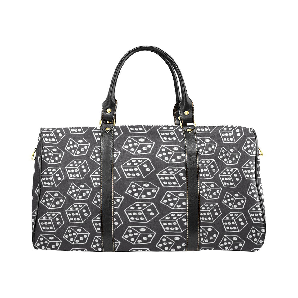 Dice Pattern Print Design 01 Travel Bag