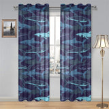 Shark pattern Gauze Curtain