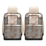 Beautiful hexagon japanese pattern Car Seat Back Organizer