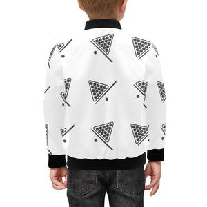 Billiard Ball Pattern Print Design 03 Kids' Boys' Girls' Bomber Jacket