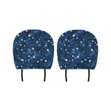 Night sky star pattern Car Headrest Cover