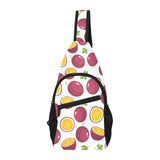 Passion fruit design pattern All Over Print Chest Bag