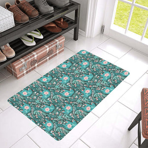 Elephants jungle pattern Doormat