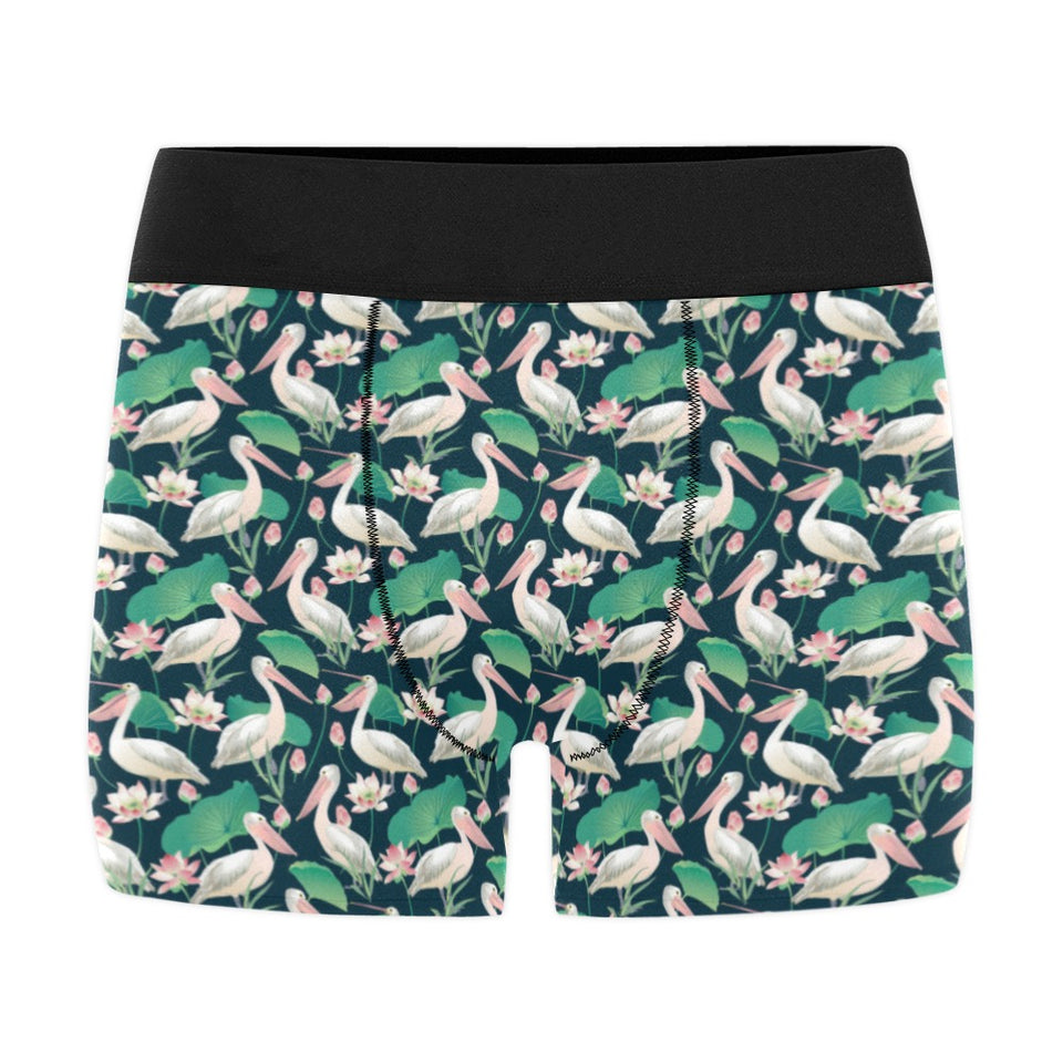Pelican Pattern Print Design 03 Men's All Over Print Boxer Briefs Men's Underwear