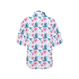 Hummingbird Pattern Print Design 02 Women's All Over Print Hawaiian Shirt