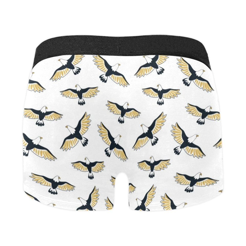 Eagle Pattern Print Design 03 Men's All Over Print Boxer Briefs Men's Underwear