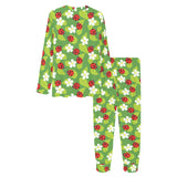 Ladybug Pattern Print Design 01 Women's All Over Print Pajama Set
