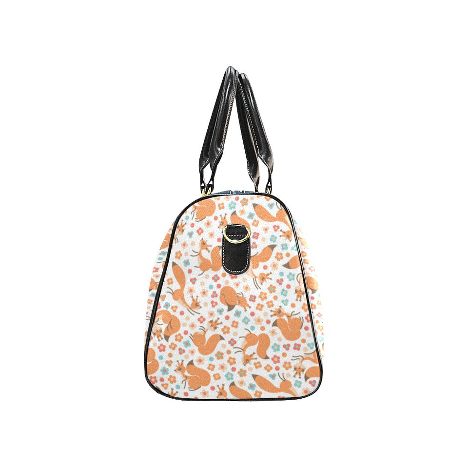 Squirrel Pattern Print Design 05 Travel Bag