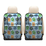 Alien Pattern Print Design 04 Car Seat Back Organizer